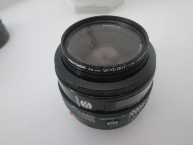 Minolta AF Zoom Macro 35-70mm 1:4 (22) Lens,  Sony Minolta A Mount