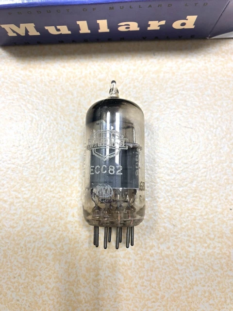 Mullard CV4003/12au7/ECC82 NOS Testing Values Square Getter