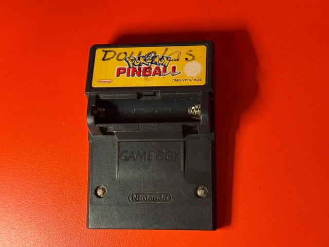 NINTENDO GAMEBOY POKEMON Pinball Game Boy PAL Genuine Cart DMG