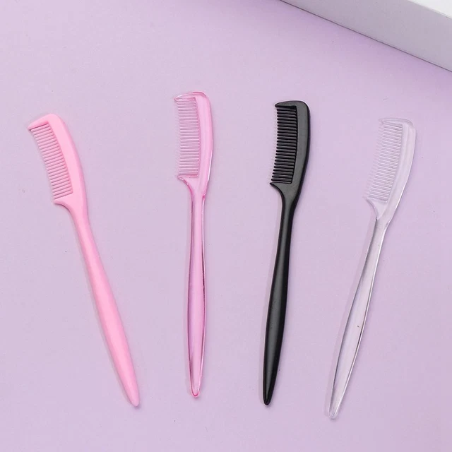 Mini Eyelash Eyebrow Combs Doll Accessories Plastic Comb Dollhouse Decorations