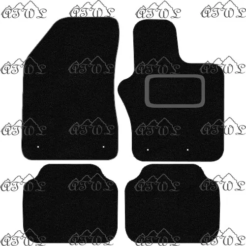 Fits Jeep Renegade 2015 & Onwards Tailored Black Carpet Car Floor Mats (4 Clips)