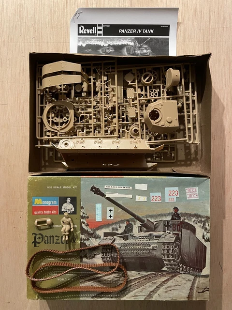 Monogram Parzer 1/32MONOGRAM PM230.300 : Sdkfz 161/2 Panzer Iv Ausf. H Whermacht ...