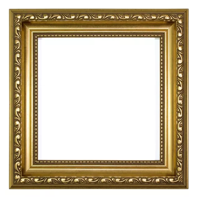 Ornate Shabby Chic Picture / photo / frame poster frame Instagram Square - Gold