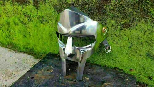 MF Doom Gladiator Mask 18g Mild Steel Face Armor Replica Handmade Mad villain