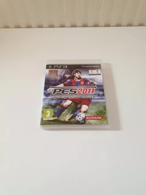 Pro Evolution PES Soccer 2011 PS3 Sony Playstation 3 UK Tested