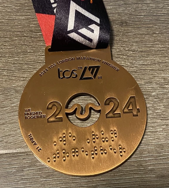 LONDON MARATHON 2024 TCS Finishers Medaglia corsa EUR 46,66 PicClick IT