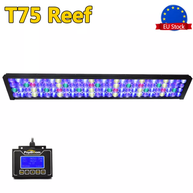 Éclairage d'aquarium à LED pour réservoir de corail de récif d'aquarium marin