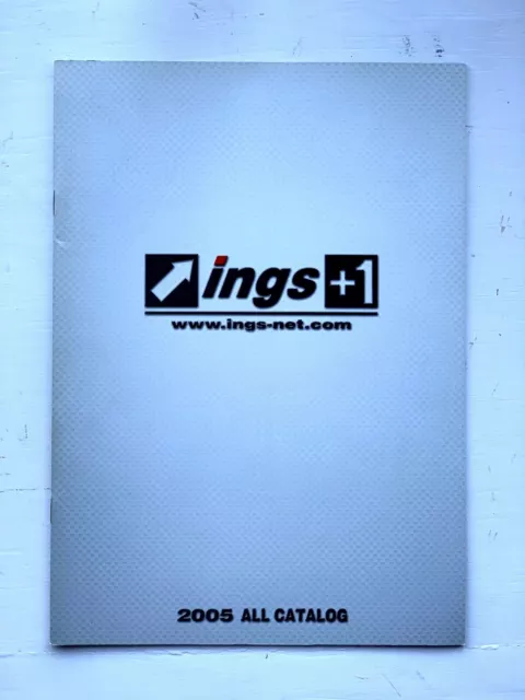 INGS +1 2005 Parts Catalogue Brochure - RARE JDM FD3S Z33 SE3P DC5 S2000 S15 GDP