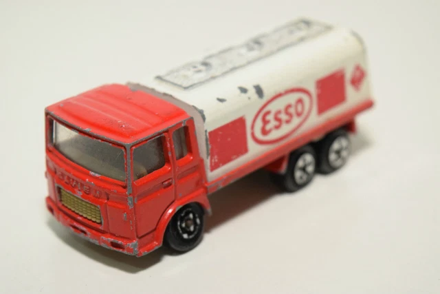 Majorette Saviem Truck Camion Esso Tanker Citern Excellent Condition