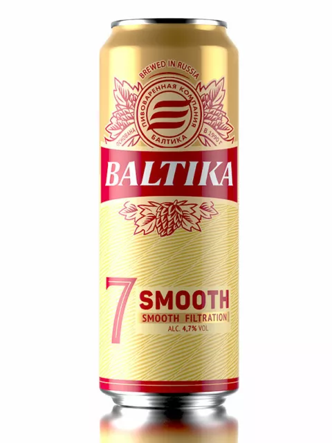 10 Flaschen Bier Baltika Nr.3, 4,8% vol. Пиво Балтика №3 4,8