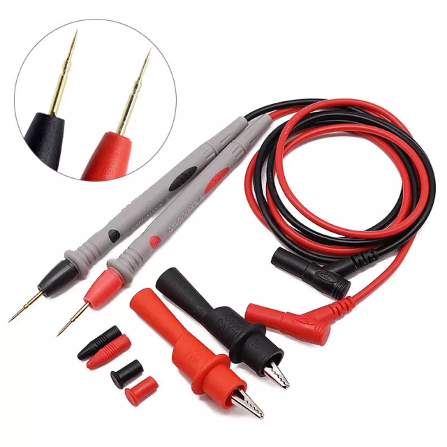 Multimeter Test Leads Probe Measuring Pin Needle Tip Digital Multi Meter Tes Jw