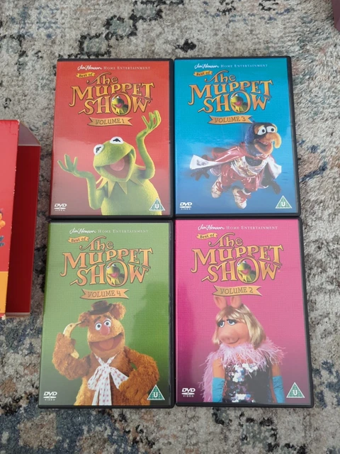 THE MUPPETS ~ Best Of The Muppet Show - Vol 1 2 3 & 4 (DVD) Jim Henson ...