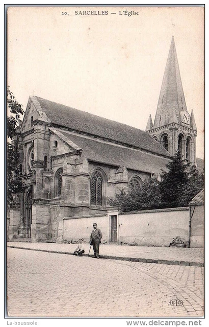 95 SARCELLES - l'eglise -