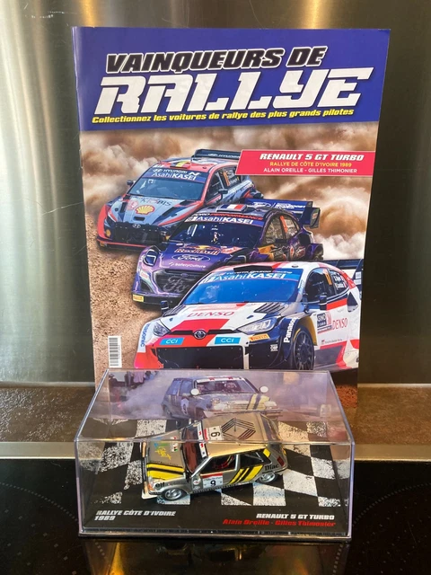 RENAULT 5 GT TURBO RALLYE COTE D'IVOIRE 1989 - IXO au 1/43 ème £25.62