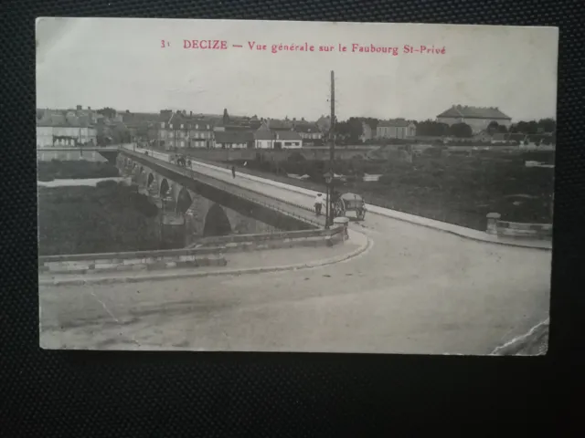 CPA 31 DECIZE - General view of the Faubourg St-Privé