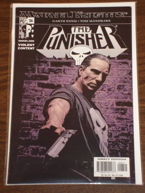 Punisher #26 Vol4 Marvel Knights Comics July 2003