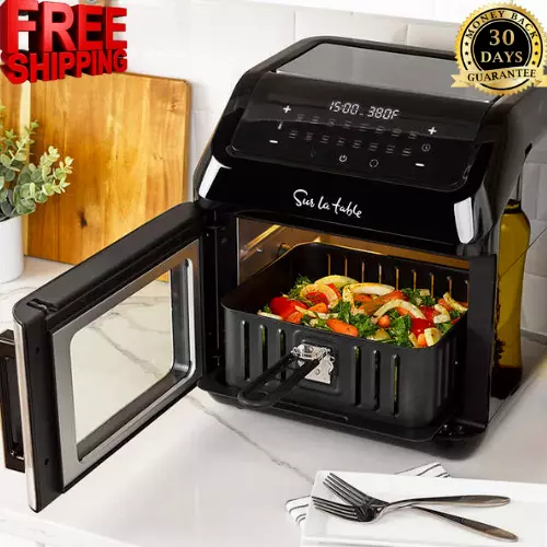 SUR LA TABLE 13-Quart Multifunctional Air Fryer with Rotisserie, used  condition $63.60 - PicClick