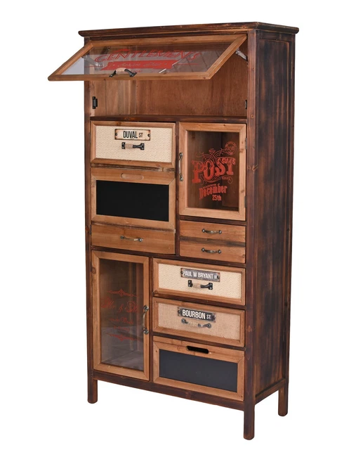 VITRINE BAR ARMOIRE De La Maison Classique Style Antique Baroque Rokoko