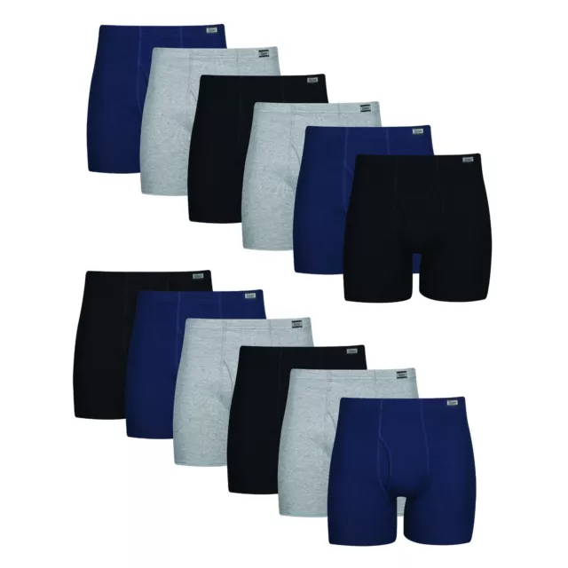 NEW HANES® 5 Pack Boxer Briefs Assorted Colors Underwear Rn 15763
