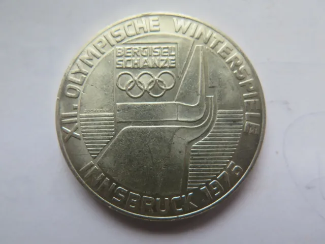 1976 Austria 100 Schilling Silver Coin Excellent Collectable Condition Olympics
