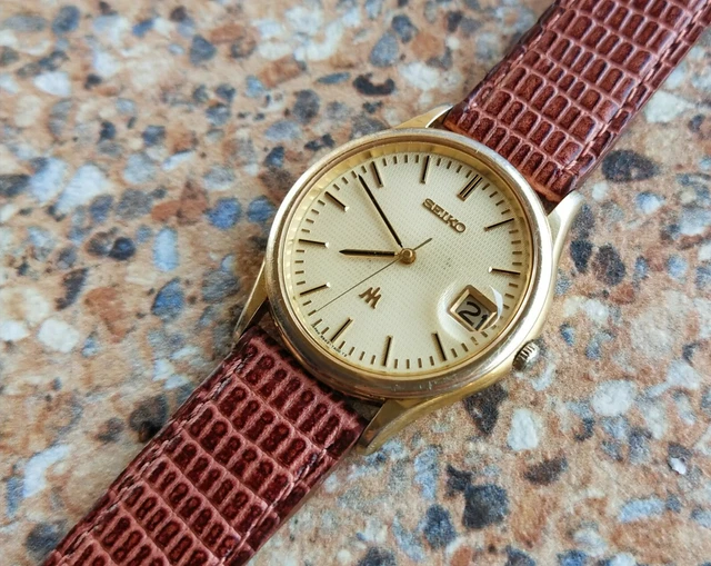 RARE SEIKO MAJESTA Quartz 5S42 7A00 December 1989 Sweep Second Hand $  - PicClick