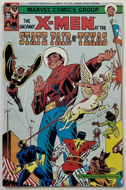 Uncanny X-Men at the State Fair of Texas 1st App Eques - Marvel Comics 1983 Rare