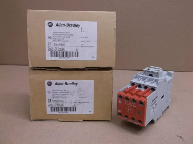 700S-CF620DC A Allen Bradley New Safe Contactor Relay Control