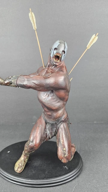 SIDESHOW WETA LOTR Lord of the Rings Uruk Hai Berserker Statue 1206/ ...