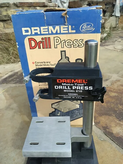 Dremel Drill Press Rotary Tool Workstation for Woodworking Jewelry Making  New