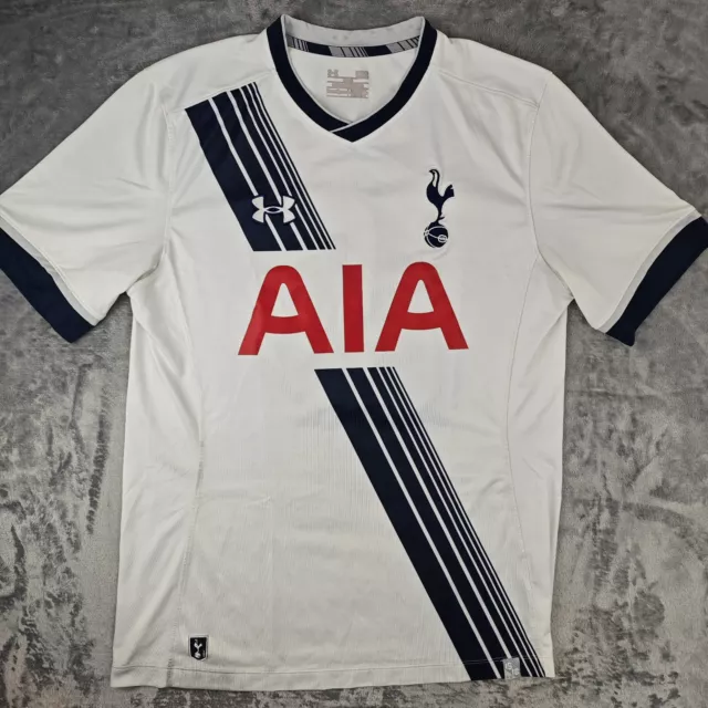TOTTENHAM HOTSPUR 2015 2016 Home Football Shirt Under Armour Xl