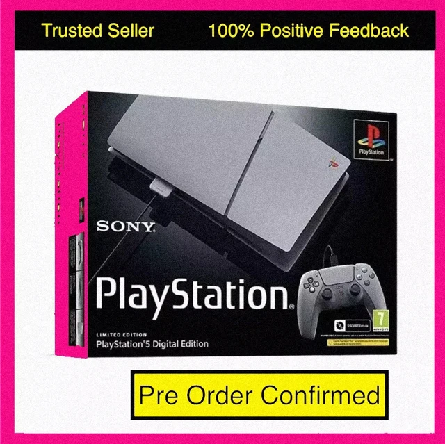 PlayStation 5 Digital Edition – 30th Anniversary Édition Limitée – Neuve Sous Blister