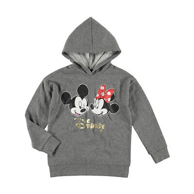 Disney Mickey & Minnie Mouse Girls Hoodie top free postage Brand New! size 10