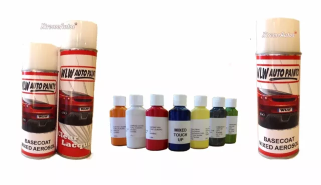 FOR Renault MEGANE MK3 Car Body Paint BASECOAT AEROSOL TOUCH UP CHIP REPAIR MIX
