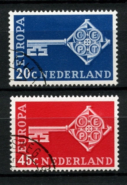 Netherlands 1968 SG#1055-6 Europa Cto Used Set #A39645