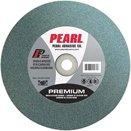 Pearl Abrasive BG610120 Green Silicon Carbide Bench Grinding Wheel with C120