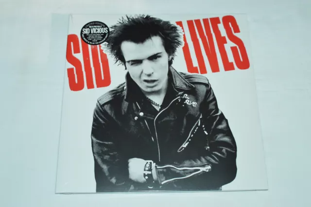 SID VICIOUS Sid Lives 2-LP NEW SEALED 2019 Sex Pistols COLORED VINYL FREUDLP095