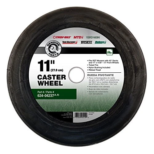 11 MTD Caster Front Wheel Tire 42 Deck Troy-Bilt Mustang 42 XP Zero Turn Mower