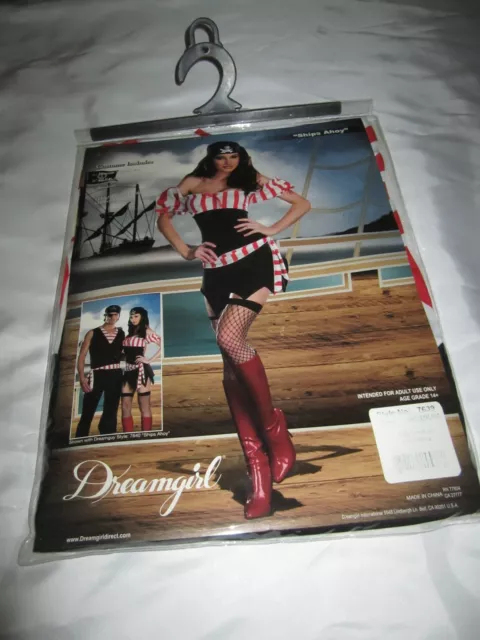 DREAMGIRL 7639  Womens Sexy Pirate Ships Ahoy Costume several sizes