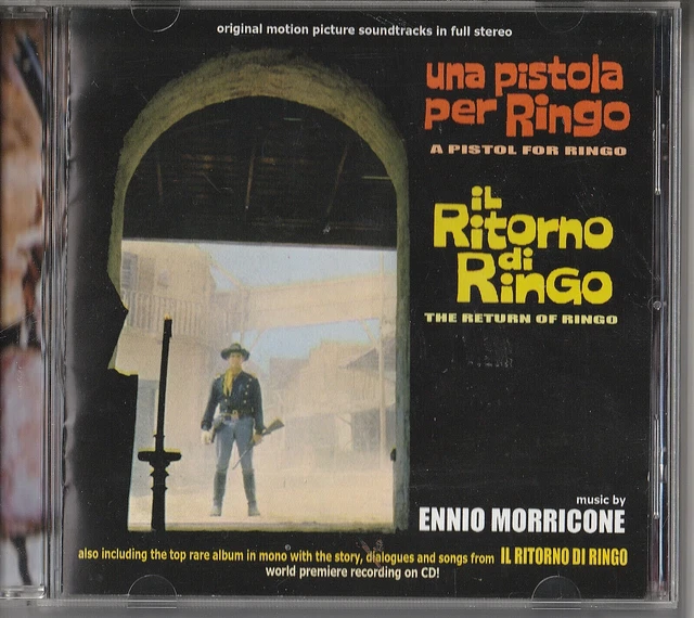 ENNIO MORRICONE - Una pistola per Ringo & Il ritorno di Ringo - CD EUR ...