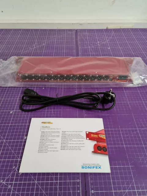 Sonifex Redbox RB-DA6G 6Kanal Stereo oder 12-Kanal Mono Distributionamplifier UR