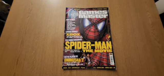 Games Master - April 2002 - Spiderman The Movie Cover