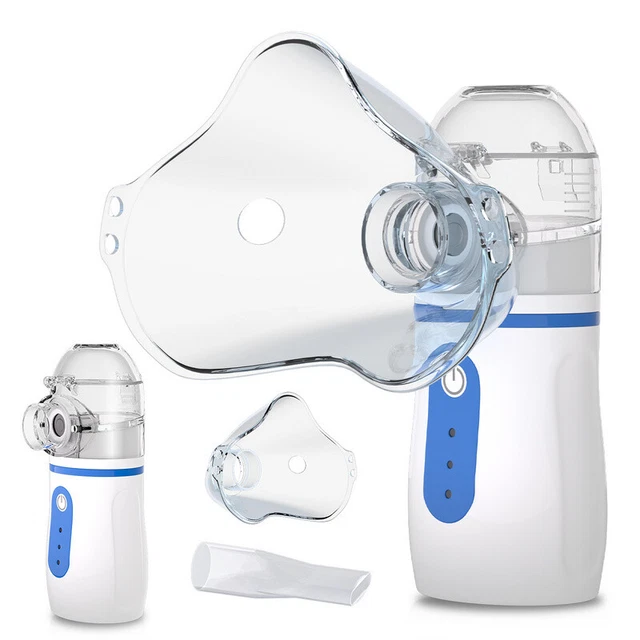 Inhalator Inhaliergerät Mini-Inhalator Vernebler für Erwachsene Kinder