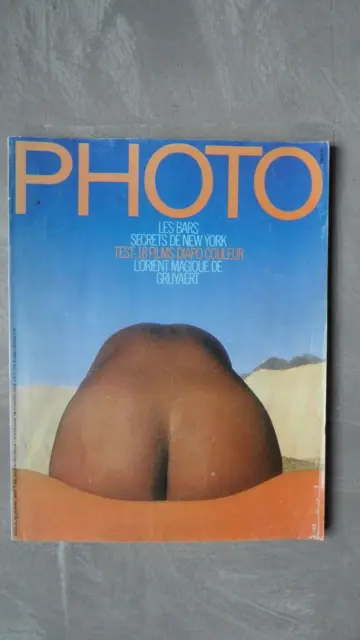 MAGAZINE REVUE PHOTO N°127 de AVRIL 1978 / SOMMAIRE SUR PHOTO