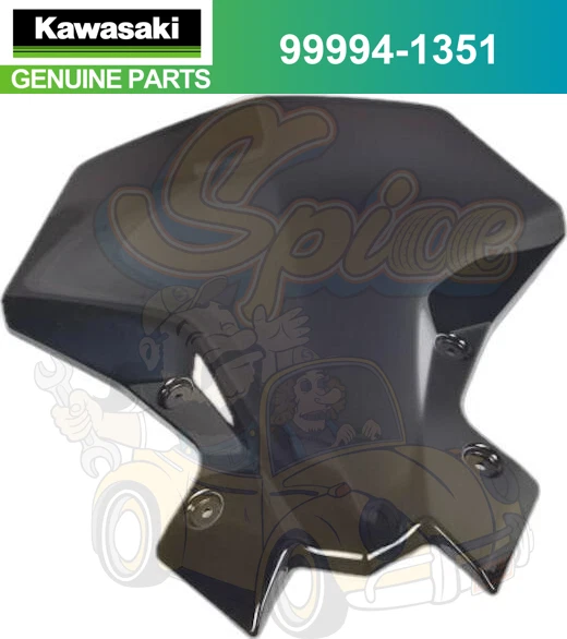 99994-2008 Kawasaki High Clear Windshield +60mm