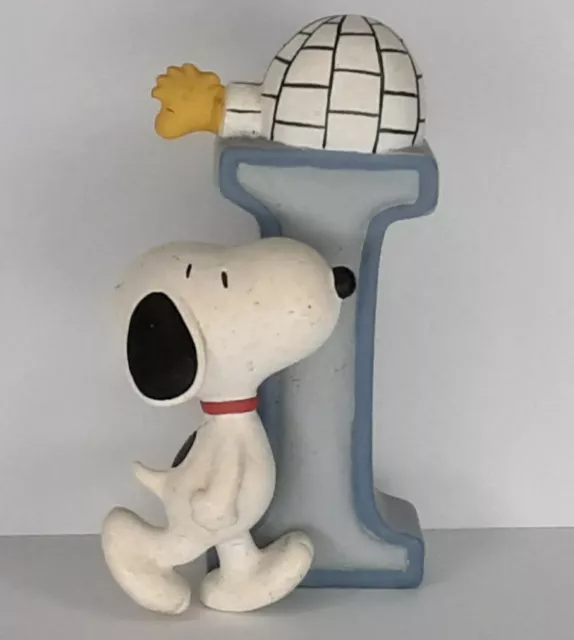 Peanuts Westland Giftware Snoopy Alphabet Letter I For Igloo