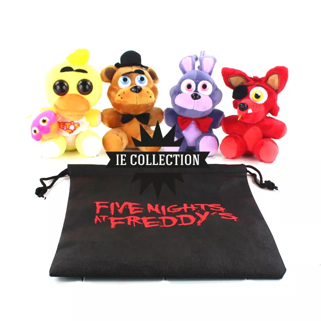 Five Nights at Freddy's Set 4 Peluche pupazzi Fazbear Foxy plush Chica Bonnie