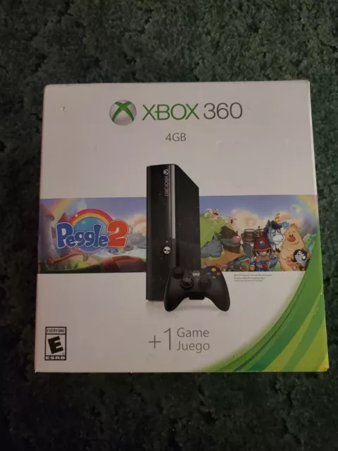 Xbox 360 4GB Peggle 2 Value Console Bundle 