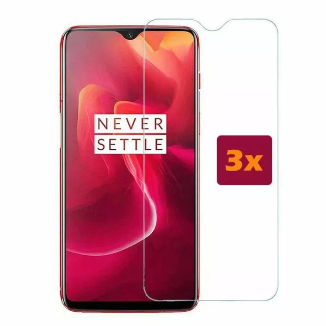 3x Für OnePlus Schutzglas Schutzfolie Displayschutz Hartglas Panzer Handy Glas