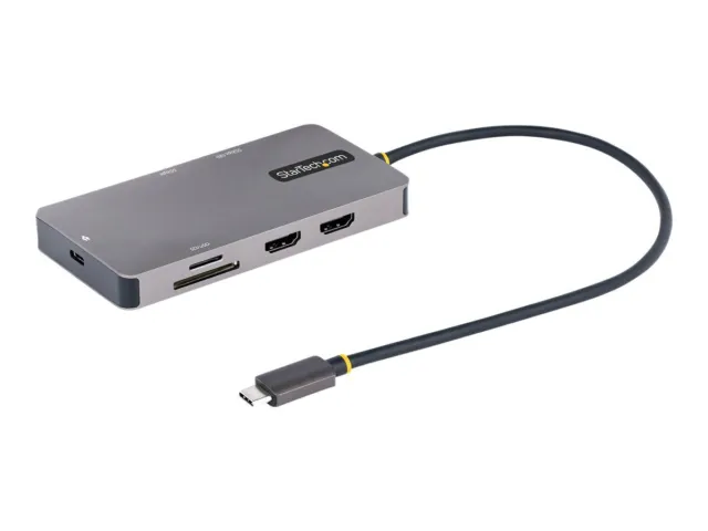 StarTech.com USB C Multiport Adapter, auf Dual HDMI Video, 4K 60Hz, 5Gbit/s  ~D~