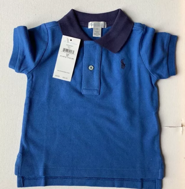 BNWT Ralph Lauren Boys Short Sleeved Polo-Shirt 9 Months